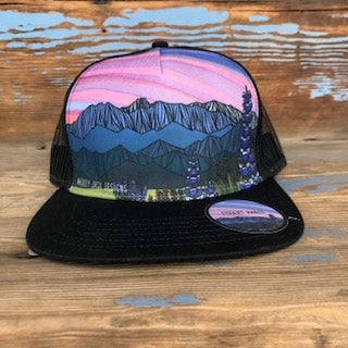 Stuart Range Artist Print Hat