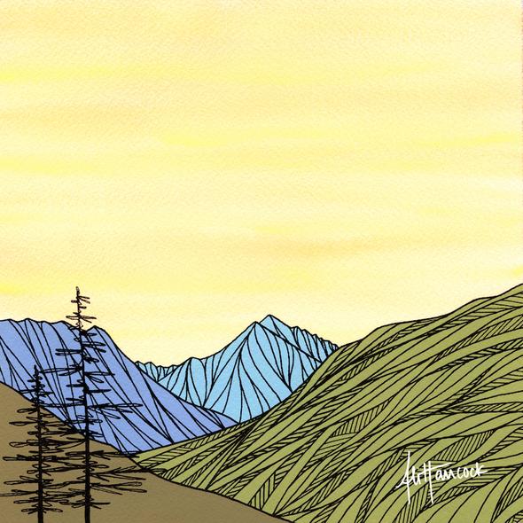 Icicle Canyon: Leavenworth, Wa Art Print