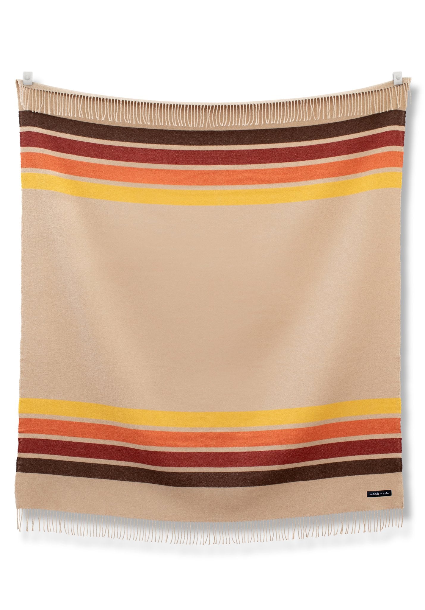 Sackcloth + Ashes Wool Blend Camp Blanket