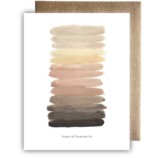 Hues of Humanity Greeting Card
