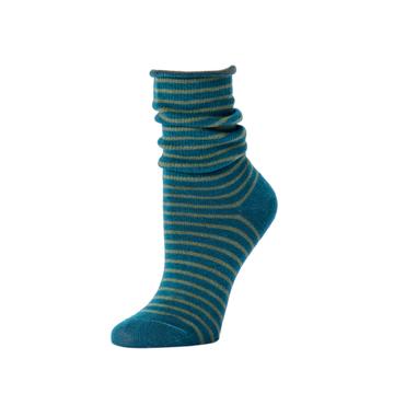 Striped Slouch Sock