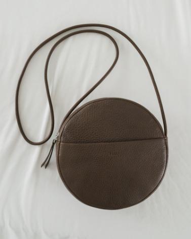 Leather Circle Purse