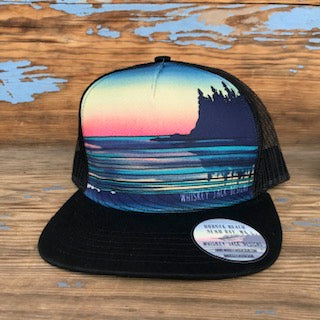 Hobuck Beach Artist Print Hat
