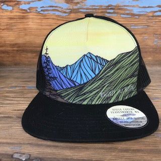 Icicle Canyon Artist Print Hat