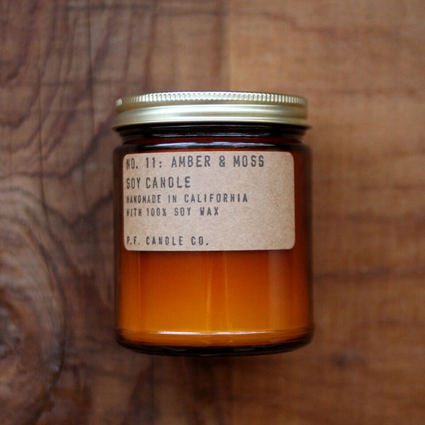 No. 11 Amber & Moss Soy Candle